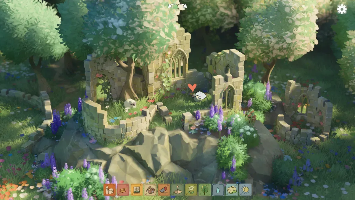 Tiny Glade's gameplay screenshot