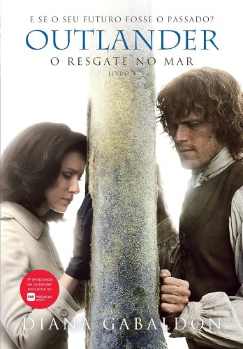 Capa de O resgate no mar, por Diana Gabaldon