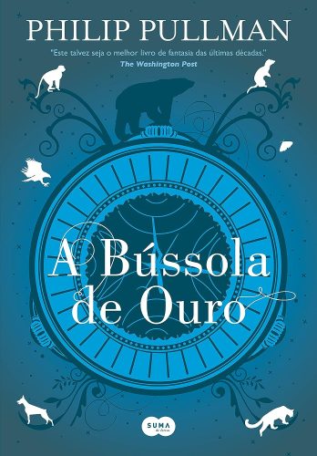 Capa de A bússola de ouro, por Philip Pullman
