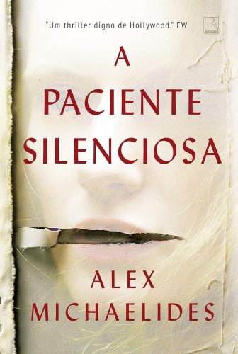 Capa de A paciente silenciosa, por Alex Michaelides