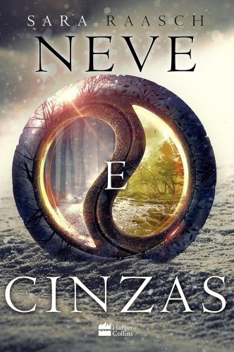 Capa de Neve e cinzas, por Sara Raasch