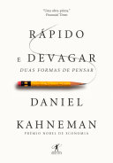 Capa de Rápido e devagar: Duas formas de pensar, por Daniel Kahneman
