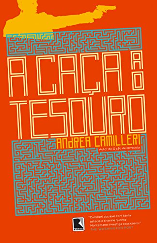 Capa de A Caça ao Tesouro, por Andrea Camilleri, Stephen Sartarelli