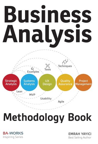 Capa de Business analysis methodology book, por Emrah Yayici