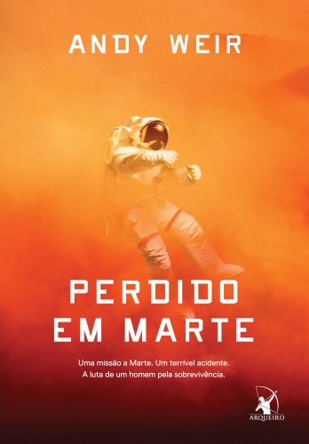 Capa de Perdido em Marte, por Andy Weir