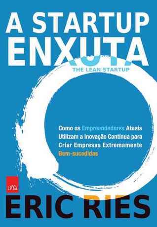 Capa de  A Startup Enxuta, por Eric Ries