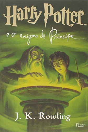 Capa de Harry Potter e o Enigma do Príncipe, por J.K. Rowling, Mary GrandPré