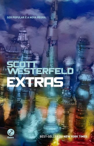 Capa de Extras, por Scott Westerfeld