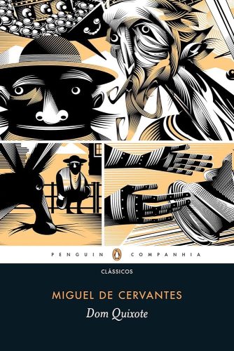 Capa de Dom Quixote de La Mancha, por Miguel de Cervantes Saavedra, Edith Grossman, Harold Bloom