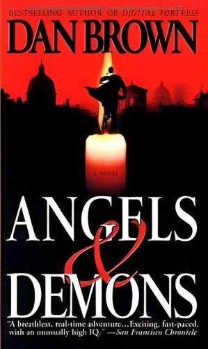 Capa de Angels & Demons, por Dan Brown