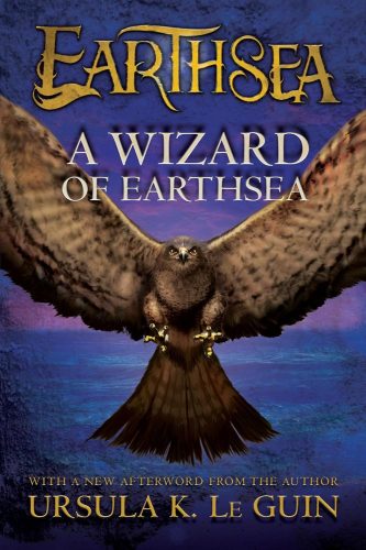 Capa de A Wizard of Earthsea, por Ursula K. Le Guin