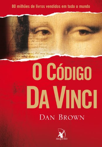 Capa de O Código Da Vinci, por Dan Brown