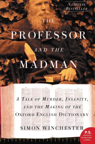 Capa de The Professor & the Madman, por Simon Winchester