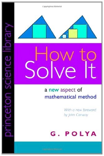Capa de How to solve it, por George Pólya