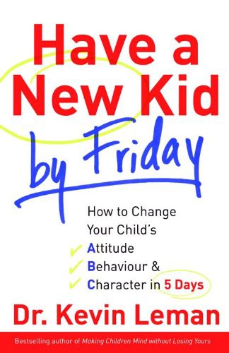 Capa de Have a New Kid by Friday, por Kevin Leman